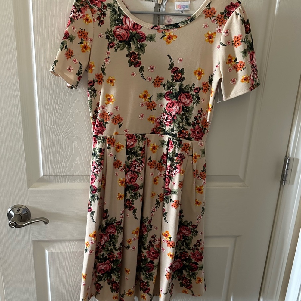 Floral Short Sleeve Dress